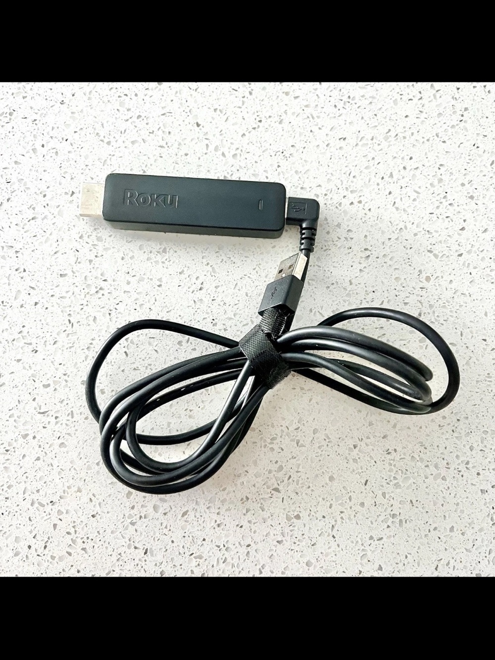 Roku 3800x Streaming Stick with USB Cable - Black